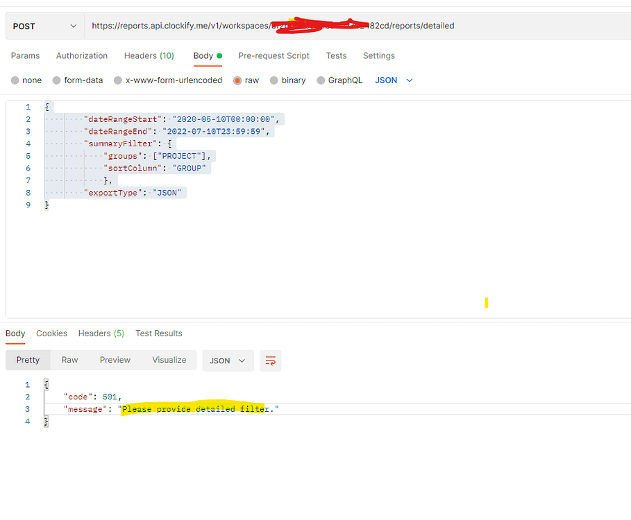 Reports API Developers API Clockify Forum